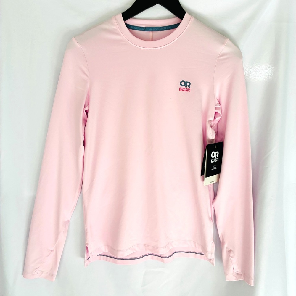Outdoor Research Shirt Womens XS Pink ActiveIce Spectrum Sun Long Sleeve Tee